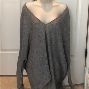 Free People deep v-neck cozy sweater